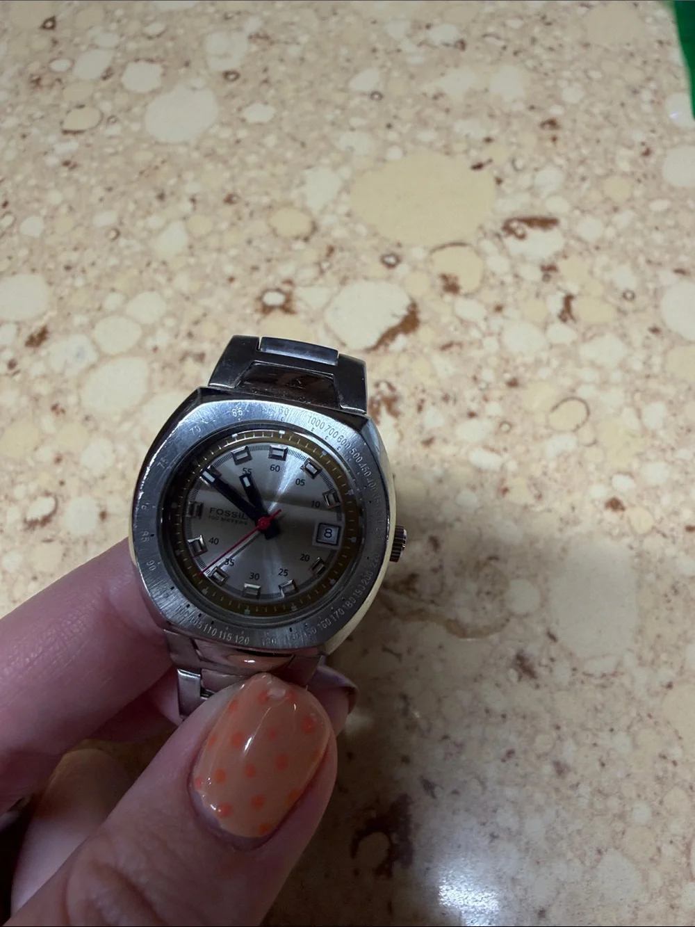 Tissot Silver-Tone Stainless Steel Men's Bracelet Watch